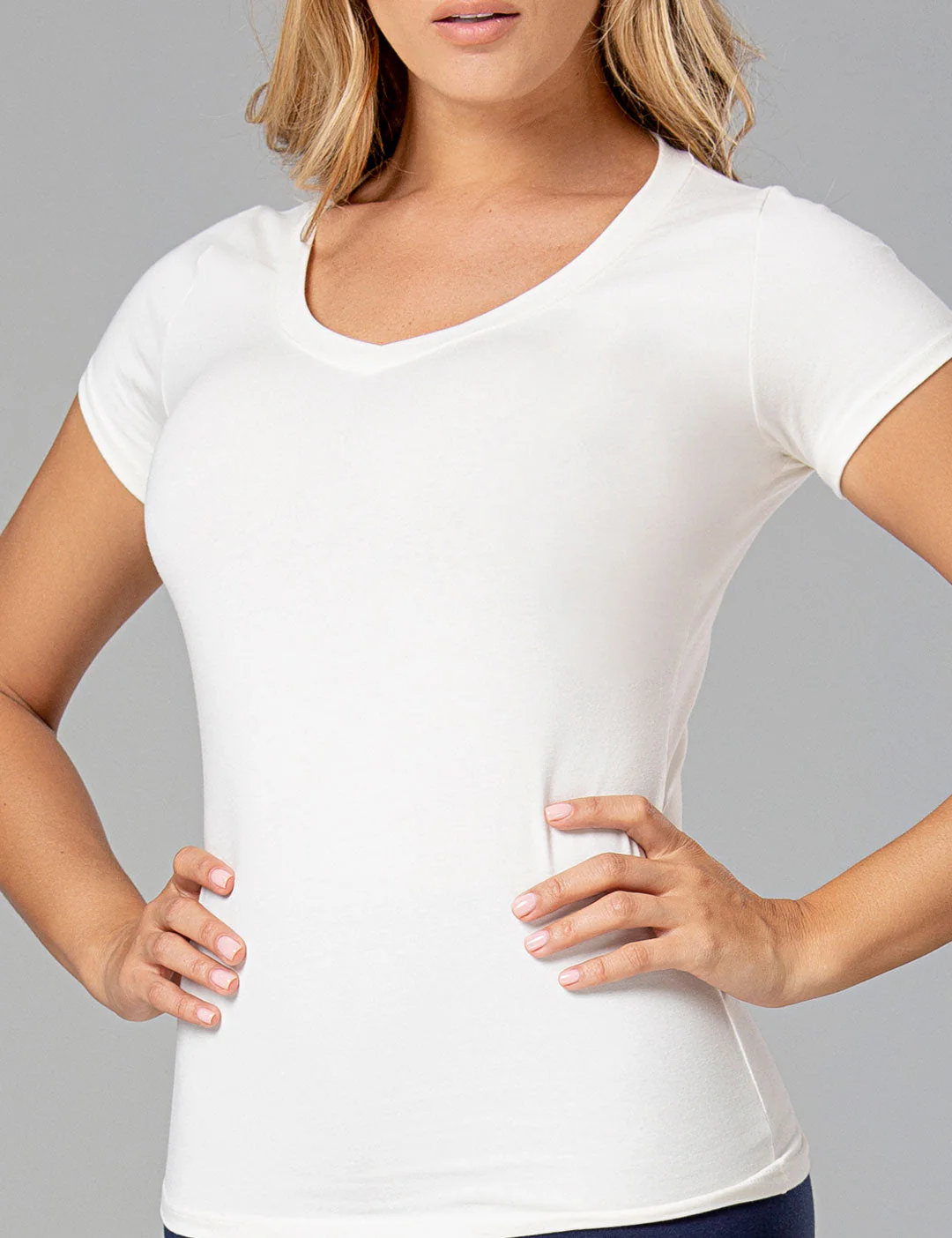Camiseta cuello V Diane (4303) - Image 3
