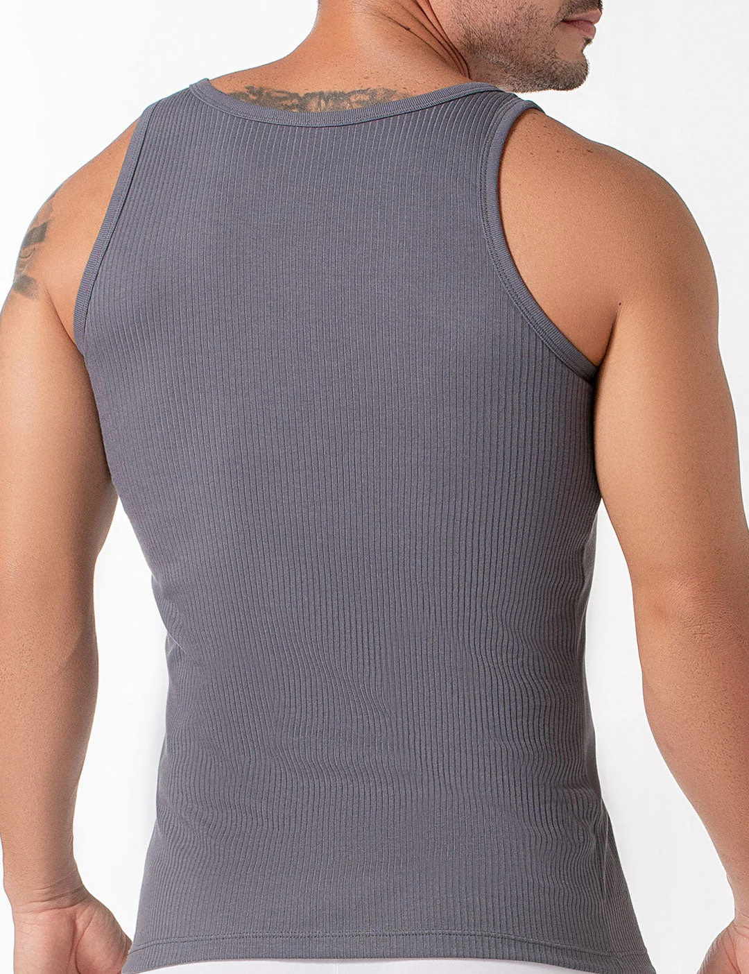 Camiseta cuello redondo acanalada Geordi (2203) - Image 11