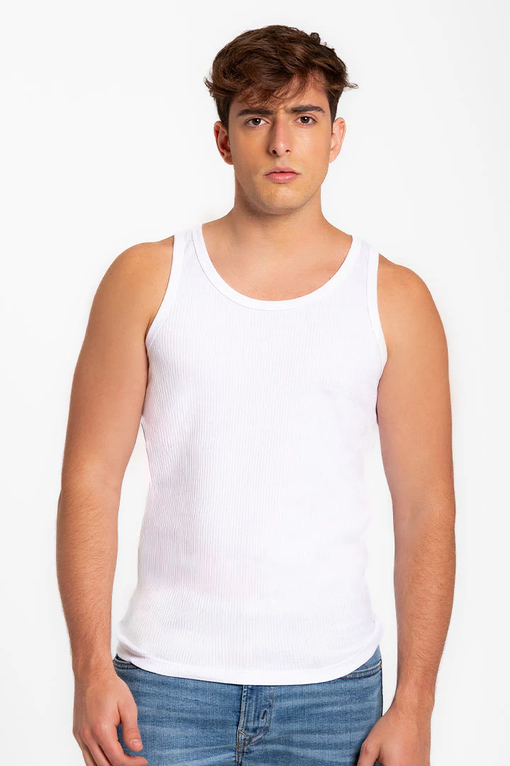 Camiseta cuello redondo acanalada Geordi (2203) - Image 4