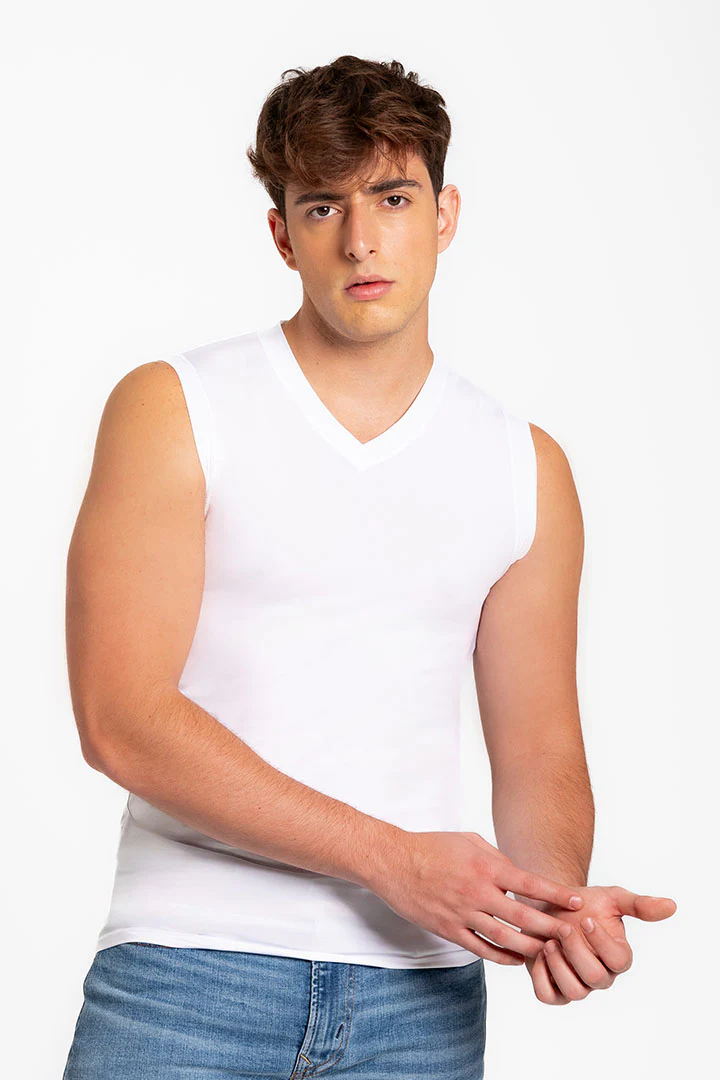 Camiseta cuello V Geordi (3995) - Image 5