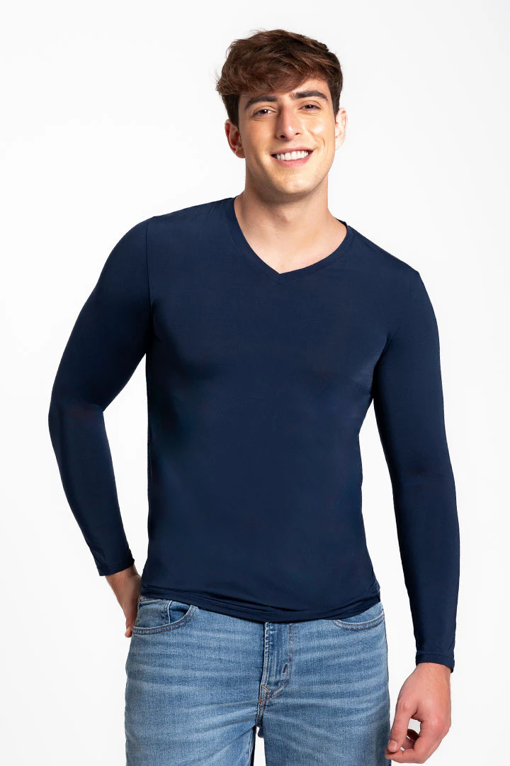 Camiseta cuello V Geordi (4137) - Image 9