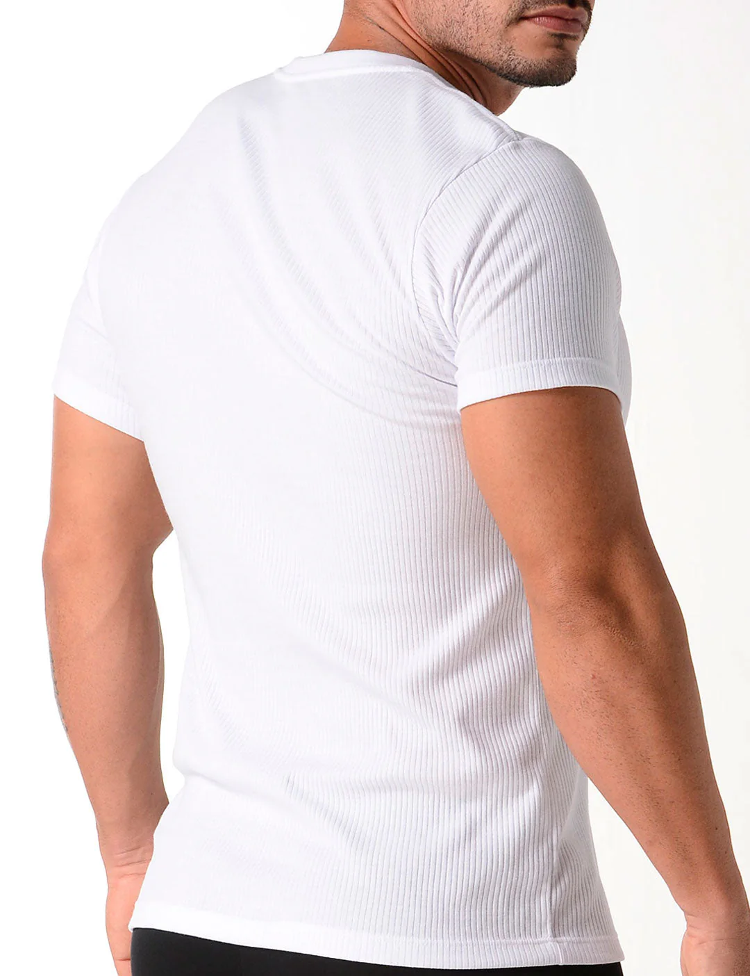 Camiseta cuello V manga Geordi (2682) - Image 11