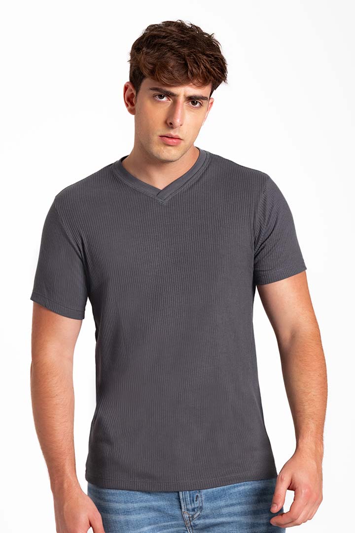 Camiseta cuello V manga Geordi (2682) - Image 7