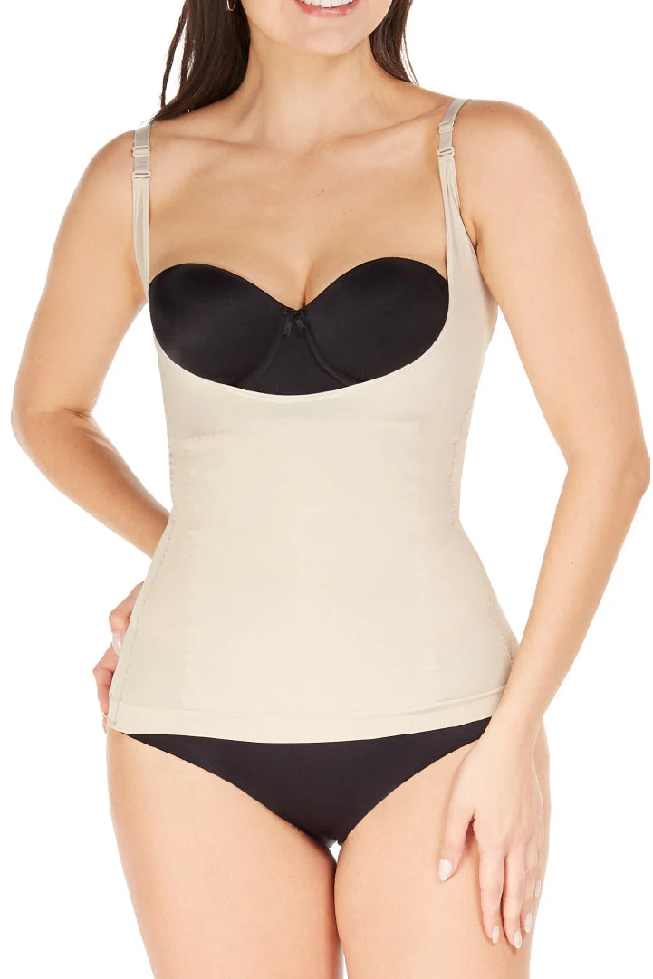 Camisilla moldeadora senos libres Microlátex (2205) - Image 3