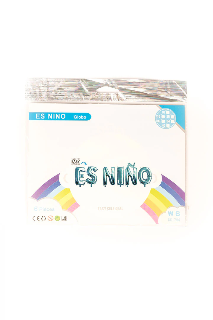 Globos "Es niño" (35044-094)